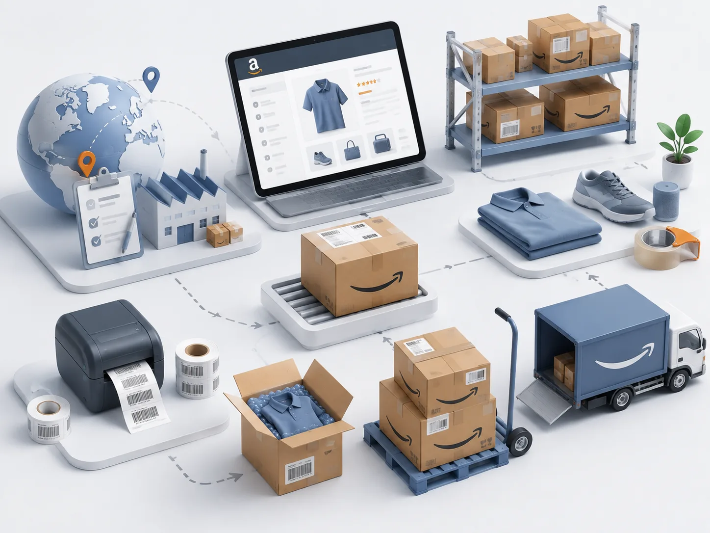 Amazon FBA sourcing visual