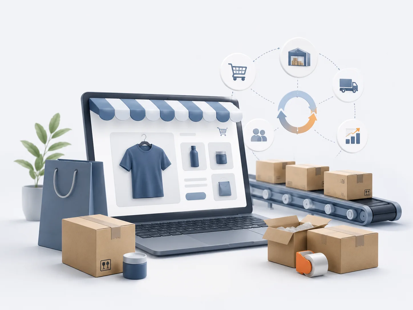 Shopify and DTC sourcing visual